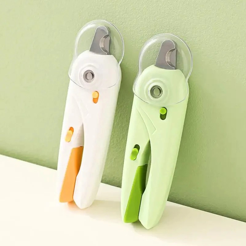 Kit cortador de unhas pet com LED